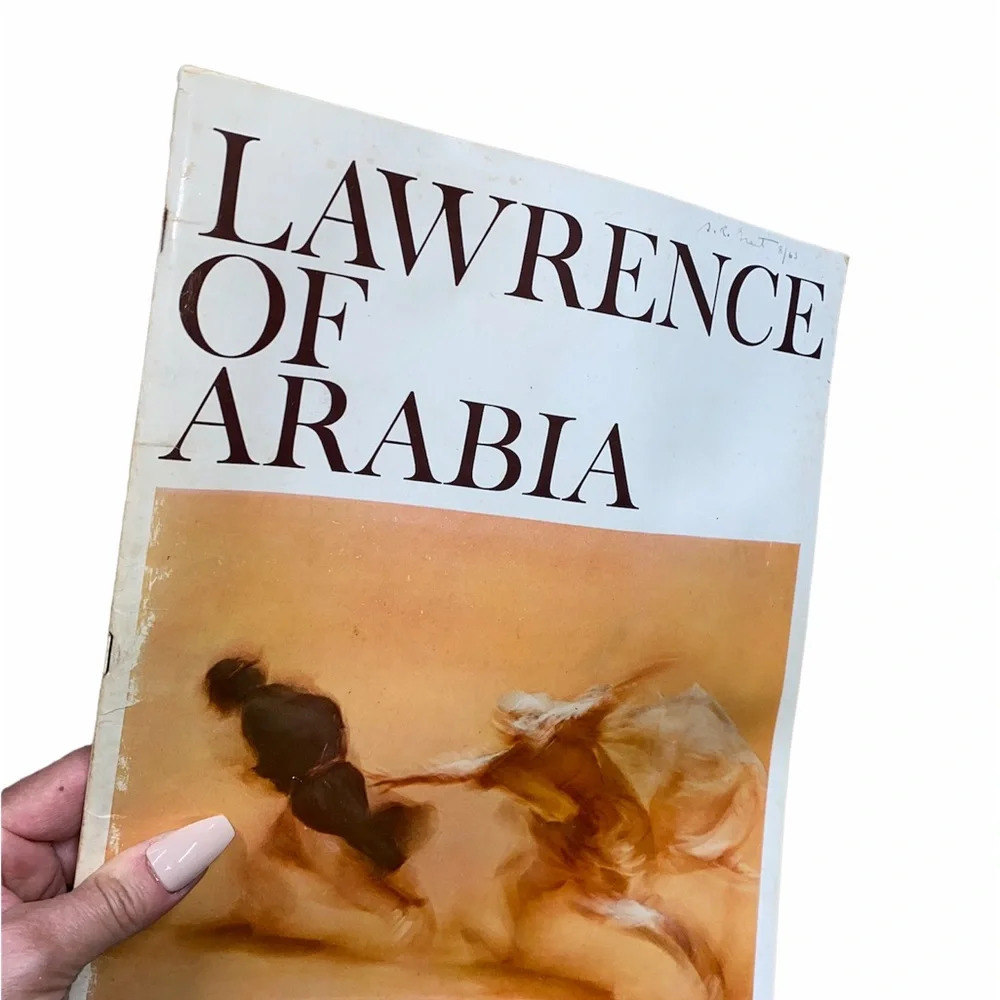 Lawrence of Arabia Sam Spiegel & David Lean production book RARE